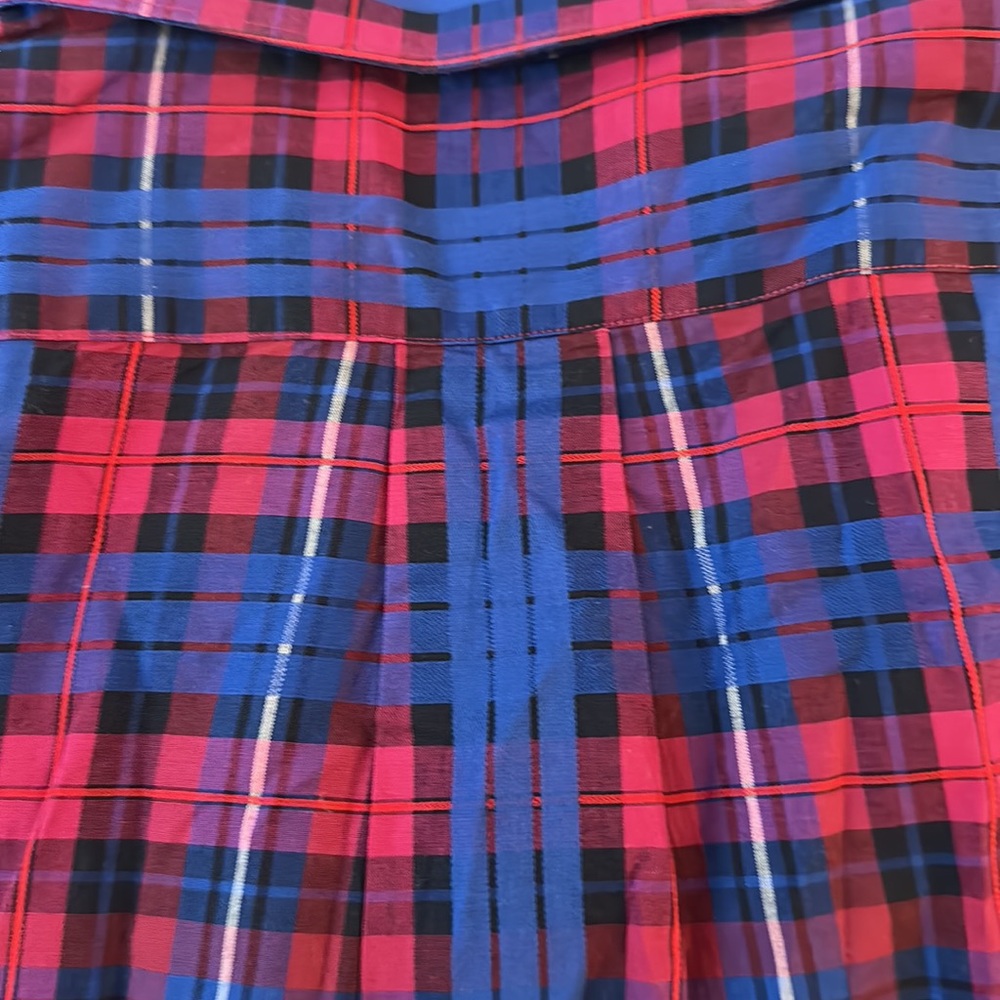 Daniel Cremieux Collection Multi Color Plaid Chec… - image 7